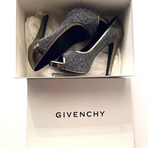 Givenchy peep toe heels